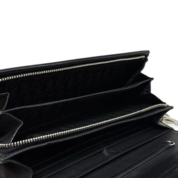 DIOR/ChristianDior Cannage Stitch - Patent Leather Other Style Wallet 551-082725 - Picture 3 of 6